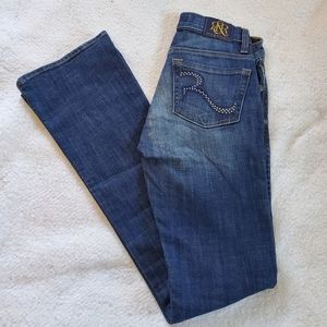 Rock & Republic Kasandra Boot Cut Jeans, Sz 0M, NWOT